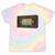 Vintage VHS Tape Humor Retro Nostalgia Graphic Tie-Dye T-Shirts Hazy Rainbow Tie-Dye