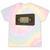 Vintage VHS Tape Humor Retro Nostalgia Graphic Tie-Dye T-Shirts Hazy Rainbow Tie-Dye