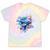 Women's Frutiger Aero Y2K Fish Tie-Dye T-Shirts Hazy Rainbow Tie-Dye