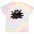 Yk2 Grunge Scary Cat With Tail Tomboy 90s Nostalgia Indie Premium Tri-Blend Tie-Dye T-Shirts Hazy Rainbow Tie-Dye