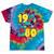 1980 Retro Raised In The 80s Old School Nostalgia Vibes Tie-Dye T-Shirts Festival Tie-Dye