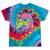 80's Girl Roller Skates Skating Eighties 1980s Nostalgia Tie-Dye T-Shirts Festival Tie-Dye