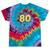 80s Nostalgia Retro Humor So Glad I Grew Up In The 80s Tie-Dye T-Shirts Festival Tie-Dye