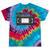 80s VHS Video Cassette Nostalgia Tie-Dye T-Shirts Festival Tie-Dye