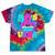 80's Vibe Retro Style Cassette Tape Nostalgia 1980s Party Tie-Dye T-Shirts Festival Tie-Dye