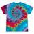 Automotive Nostalgia Classic Car Cruise-In Distressed Premium Tri-Blend Tie-Dye T-Shirts Festival Tie-Dye