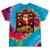 Family Christmas Retro Santa Holiday Nostalgia Vibes Tie-Dye T-Shirts Festival Tie-Dye