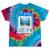 Frutiger Aero Aesthetic Tech Computer Aquarium Tarot Card Tie-Dye T-Shirts Festival Tie-Dye