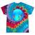 Frutiger Aero Aesthetic Tech Orb Fishes Raglan Baseball Tee Tie-Dye T-Shirts Festival Tie-Dye
