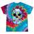 Frutiger Aero Aesthetic Tech Skull Computer Fishes Tie-Dye T-Shirts Festival Tie-Dye