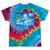 Frutiger Aero Dolphin Sunset Ocean With Palm Trees Y2k Premium Tie-Dye T-Shirts Festival Tie-Dye