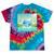 Frutiger Aero Y2k Aesthetic Palm Trees Cyber Beach World Tie-Dye T-Shirts Festival Tie-Dye