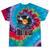 Music Old School Nostalgia Record Tie-Dye T-Shirts Festival Tie-Dye