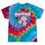 Nostalgia 80s 90s Retro Style Graphics Rose Pink Flower Tie-Dye T-Shirts Festival Tie-Dye