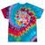 Nostalgia Love Tees -Adults Small Casual Festive Classic Fit T-Shirt Round Neck Straight Fit Collarless Short Sleeve Solid Lightweight Tie-Dye T-Shirts Festival Tie-Dye