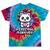 Pixel Art Pet Cat Y2K Retro Vintage Digital Nostalgia Tech Tie-Dye T-Shirts Festival Tie-Dye