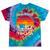 Please Be Patient I'm From The 1900s Sunset Vintage Wagon Premium Tie-Dye T-Shirts Festival Tie-Dye