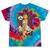 Retro Pop Art Vintage Style Blonde Psychedelic 50s Nostalgia Tie-Dye T-Shirts Festival Tie-Dye