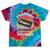 Tracking Adjustments Required Nostalgia VHS Retro Tape Tie-Dye T-Shirts Festival Tie-Dye