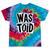 Wastoid 80s Slang Retro Teen Quote Gen X Nostalgia Tie-Dye T-Shirts Festival Tie-Dye