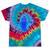 Yk2 Grunge Earthy Blue Cat With Stars Tomboy 90s Nostalgia Tie-Dye T-Shirts Festival Tie-Dye