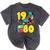 1980 Retro Raised In The 80s Old School Nostalgia Vibes Mineral Wash Tshirts Mineral Black