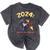 2024 Year Of The Introvert New Year Adventures Mineral Wash Tshirts Mineral Black