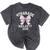 4th Grade Bow 2026 Fourth Grade Graduation Mineral Wash Tshirts Mineral Black