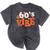 60's Vibe Retro Nostalgia Classic Mixtape Era 1960s Party Mineral Wash Tshirts Mineral Black