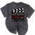 8th Grade Graduation 2026 Graduate Clapperboard Mineral Wash Tshirts Mineral Black