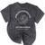 Analogue Nostalgia Letter & Stamp Graphic Mineral Wash Tshirts Mineral Black