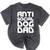 Anti-Social Dog Dad Quote For Anti Social Introvert Persons Mineral Wash Tshirts Mineral Black