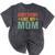Awesome Like My Mom For Graduation Day Mineral Wash Tshirts Mineral Black