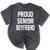Boyfriend Graduation Party SEN19R Shirt Senior 2019 T-Shirt Mineral Wash Tshirts Mineral Black