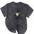 Boys Girls Kindergarten Graduate Sloth Graduation Cap Mineral Wash Tshirts Mineral Black