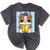 Bulldog Anime Pup Graduation Mineral Wash Tshirts Mineral Black