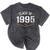 Class Of 1995 School Reunion Graduation Vintage Style Mineral Wash Tshirts Mineral Black
