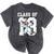 Class Of 2018 Graduation Dabbing Unicorn Mineral Wash Tshirts Mineral Black