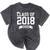 Class Of 2018 Retired Graduation TShirt Fun Retirement Shirt Mineral Wash Tshirts Mineral Black