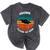 Class Of 2021 Done Senior Graduation Retro Sunset Mineral Wash Tshirts Mineral Black