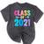 Class Of 2021 Graduation Grow With Me Mineral Wash Tshirts Mineral Black