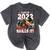 Class Of 2022 Monster Truck Graduation Cap Retro Sunset Boy Mineral Wash Tshirts Mineral Black