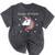Class Of 2024 Graduation Year Unicorn Tee Shirt Mineral Wash Tshirts Mineral Black
