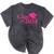 Class Of 2024 Pink For Girls And Women Graduation Mineral Wash Tshirts Mineral Black