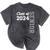 Class Of 2024 Senior 24 Shirt High School Graduation Party Mineral Wash Tshirts Mineral Black