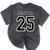 Class Of 2025 High School Senior 25 On Back Graduation Mineral Wash Tshirts Mineral Black
