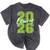 Class Of 2026 Graduation Varsity Lime Green Letters Mineral Wash Tshirts Mineral Black