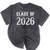 Class Of 2026 Senior Graduation Year Idea T-Shirt Mineral Wash Tshirts Mineral Black