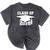 Class Of 2028 T-Shirt School Graduation Pride Tee Mineral Wash Tshirts Mineral Black