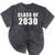Class Of 2030 T Shirt Cute Kindergarten Graduation T Mineral Wash Tshirts Mineral Black